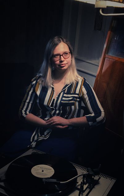 Портрет. Інна і вініл